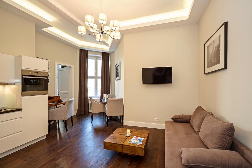ברלין Arabel Design Apartments מראה חיצוני תמונה A living room with a kitchen